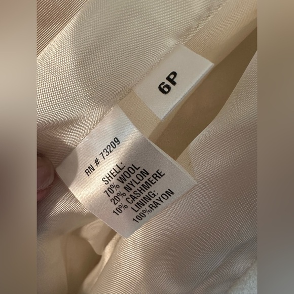 MARVIN RICHARDS 6P Wool Cashmere Dress Coat Italian Fabric Mandarin Collar LUXE - Picture 7 of 14